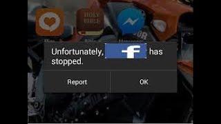 How to fix Unfortunately Facebook has stopped Working solution 2019 | Tomal's Guide