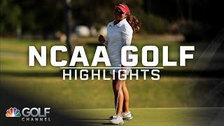 NCAA Golf Highlights: 2025 Women's Team Match Play, Semifinals | Golf Channel