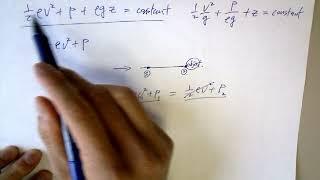 Fluid Mechanics Lecture: Bernoulli Examples and Equation of Motion Perpendicular to Streamline