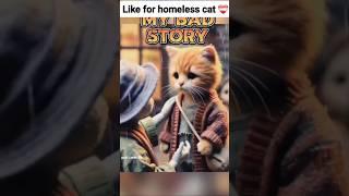 Cat story for kids | MUST WATCH  #cat #poorcat #ai #shorts #shortsfeed