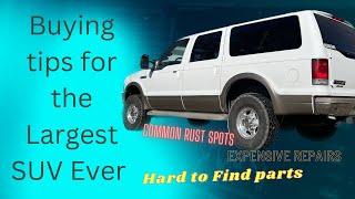 Ford Excursion Buyers Guide: Tips and Tricks for Buying a Good Truck