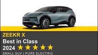 Euro NCAP Crash & Safety Tests of ZEEKR X 2024 - Best in Class 2024 - Small SUV | Pure Electric