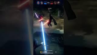 Another one of my favourite 2v1 clips! #battlefront2 #shorts #starwars