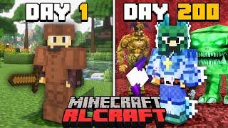 I Spent 200 Days in RLCraft Minecraft