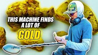 Metal Detecting for Gold Nuggets in California! - Garrett Axiom