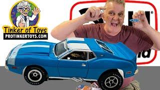 Auto World Xtraction R30 1971 AMC Javelin (blue) HO Scale Slot Car - SC354JAVELINBLUE