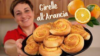 Pan brioche swivels with orange - Quick easy recipe homemade by Benedetta