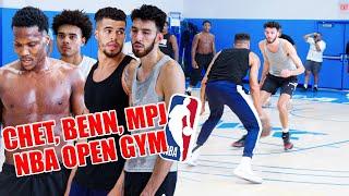 Chet Holmgren,Bennedict Mathurin, and MPJ GO Crazy at NBA OPEN GYM 