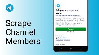 How to Scrape Telegram Channel Members 2024 (Full Guide)