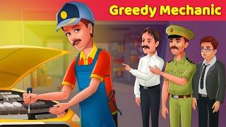 Greedy Mechanic - English Fairy Tales & Teen Story - Learn English