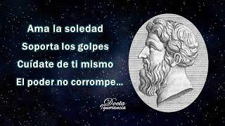 Ama la soledad, cuídate de ti mismo: Frases y sabiduría de los 7 sabios de Grecia | Docta Ignorancia