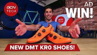 NEW DMT KR0 Road Cycling Shoe Unboxing & Giveaway! | GCN Tech Unboxing