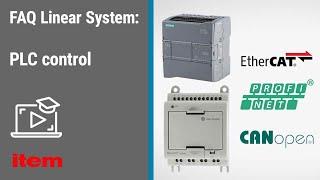 FAQ Linear System - PLC control via EtherCAT, CANopen or PROFINET