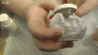 LIVE - Project Share for Xanderous Crafty Stash - Altered Jar