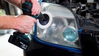 How to clear up faded headlights // ToolPRO Polishing Kit // Supercheap Auto