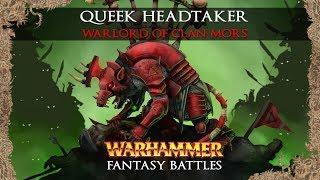 Warhammer Fantasy Lore: Queek Headtaker. - Made with Total War Warhammer 2