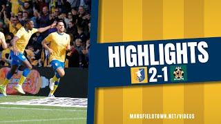 Mansfield Town v Cambridge United Highlights