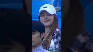 Bts v and Nancy Momoland cute Exepresen (no hate )  #nancy #btsv #taecy #kimvcy