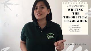 HOW TO WRITE THE THEORETICAL FRAMEWORK | BASIC RESEARCH PROPOSAL