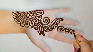 Easy mehndi design for baby hand | Mehndi 4 Beginners | mehndi designs |mehndi design 4 kids hand #5