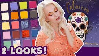 NEW Gourmande Girls CALAVERA Palette Review + 2 LOOKS | Steff's Beauty Stash