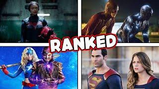 Ranking EVERY Arrowverse Shows SECOND Season from BEST to WORST! (Arrow, Flash, Stargirl and More!)