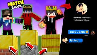 Minecraft Block Placement Challenge with Friends - @Blaze-MG- @itssubhgamingofficial