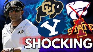 Big 12 SURPRISE! Colorado & BYU SMILING after Kansas State + Iowa State LOSE | Deion Sanders