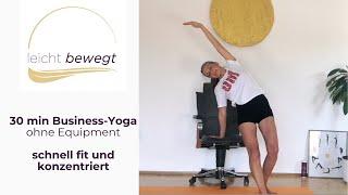 Firmenfitness :: Yoga für Rücken  :: für Anfänger :: fit im Büro