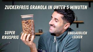 Schluss mit ungesundem Frühstück: Zuckerfreies Knuspermüsli