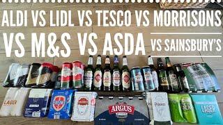 Beer Expert Taste Tests Supermarket Own Brand Lager | The Ultimate Supermarket Beer Showdown