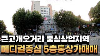 [대구상가매매] 동구청 큰고개오거리 중심상업지역 전체5개층 통상가매매 임대현황 끝판왕!! #부동산지니#상가매매#대구상가매매