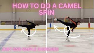 How to do a Camel Spin (simple mini tutorial) | Just One Simple Exercise?!