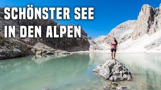 Dolomiten: Lago di Antermoia - spektakuläre Wanderung zum schönsten Bergsee der Alpen