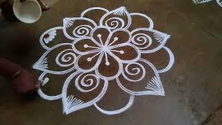 New year 2023 kolam margazhi muggulu Puthandu kolam Dhanurmasam muggulu easy rangoli pongal kolam