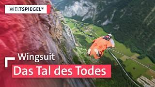 Wingsuit fliegen in den Schweizer Alpen  – Das Lauterbrunner Tal des Todes | Weltspiegel