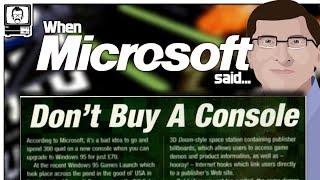 When Microsoft Said "Don't Buy a Console" | Nostalgia Nerd