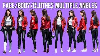 Consistent Character Face/Body/Clothes From Multiple Angles with FOOOCUS AI