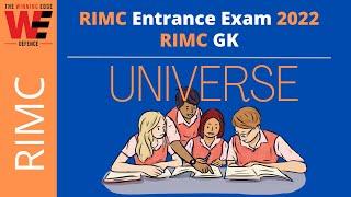 RIMC GK - Universe | RIMC CRASH COURSE 2022