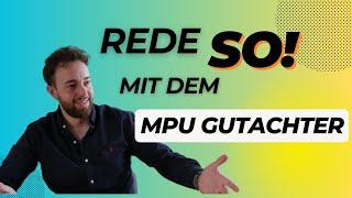 So solltest du mit dem Gutachter bei deiner MPU reden!