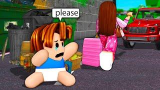 ROBLOX LIFE : Mom Don't Leave Me Behind | Roblox Animation