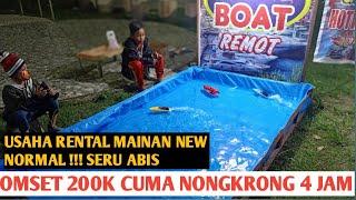 USAHA RENTAL MAINAN NEW NORMAL!! KAPAL REMOT