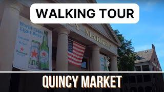 Explore Endless Food Choices at Quincy Market - Walking Tour - Boston, Massachusetts, New England