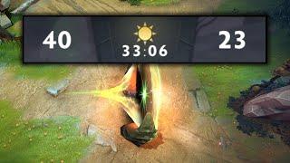 it's 40-23, but you're an idiot Dota 2