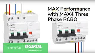 Clipsal 3 Phase RCBO
