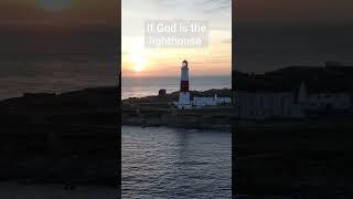 god is the lighthouse #god #bog #jesus #jezus #portlanddorset #island #dji #lighthouse #sunset #sun