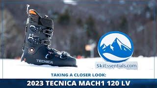 2023 Tecnica Mach1 120 LV Ski Boots Short Review with SkiEssentials.com