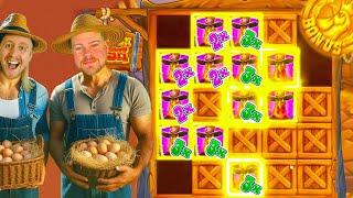 SO CLOSE TO MAX WIN!! Chicken Rush Slot Delivers EPIC WIN!!