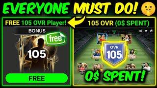 HOW to REACH 105 OVR with (0$ Spent) in FC Mobile | Mr. Believer