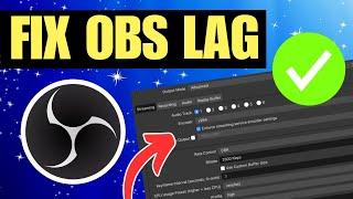 FIX OBS Studio Lag And Stuttering (Best Record Settings)